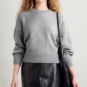 New! ANOTHER TOMORROW Cashmere Knit Sweater Size Medium